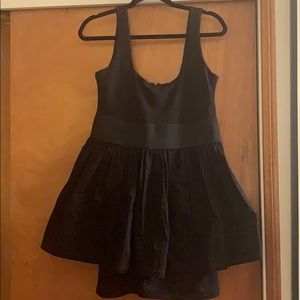 Short black dress
